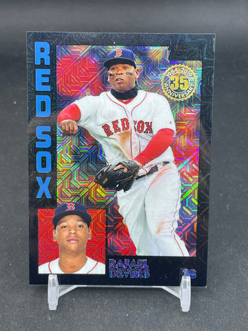 2019 TOPPS UPDATE SILVER PACK - BLACK - R. DEVERS - #T84U-10 - #'D/199