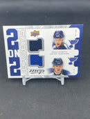 2008 UPPER DECK MVP - 2 ON 2 JERSEYS - P. KARIYA / K. TKACHUK / J. ARNOTT / S. WEBER -