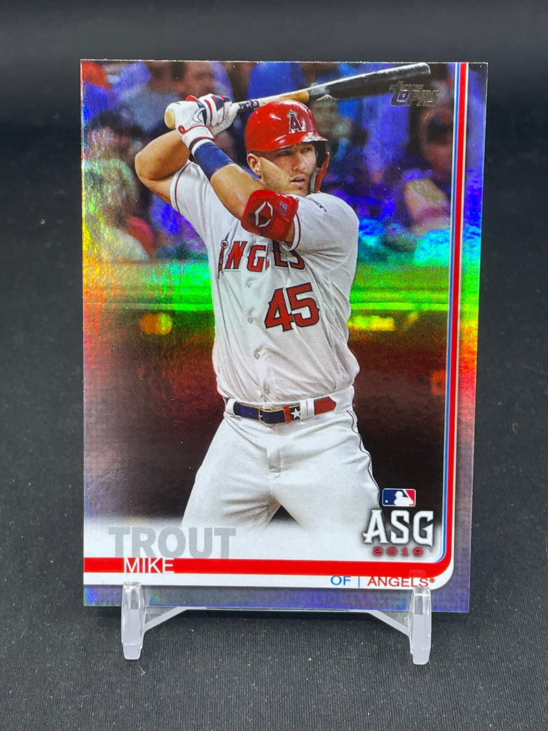 2019 TOPPS UPDATE SERIES - RAINBOW FOIL - M. TROUT -