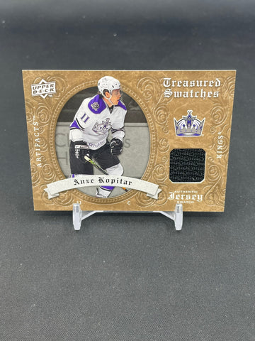 2008 UPPER DECK ARTIFACTS - TREASURES SWATCHES - A. KOPITAR - #TS-KO - RELIC