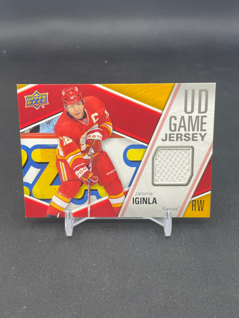 2011 UPPER DECK SERIES ONE - UD GAME JERSEY - J. IGINLA -
