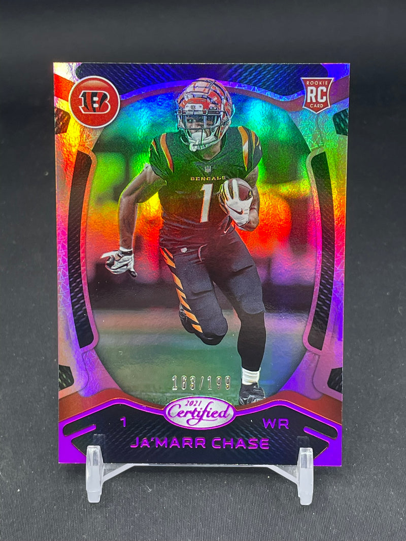 2021 PANINI CERTIFIED - PINK - J. CHASE - #107 - #'D/199 - RC