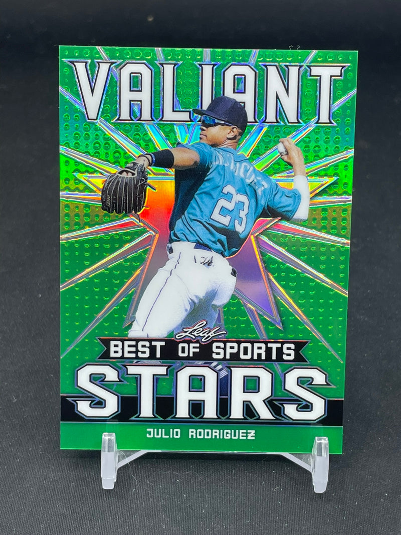 2020 LEAF VALIANT STARS - GREEN - J. RODRIGUEZ - #VS-06 - #'D/75