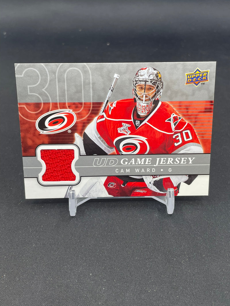 2008 UPPER DECK SERIES ONE - UD GAME JERSEY - C. WARD -