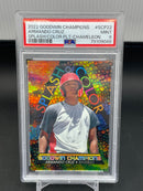 2022 UPPER DECK GOODWIN CHAMPIONS - SPASH OF COLOR - CHAMELEON - A. CRUZ - #SCP22 - #'D/49 -  PSA 9