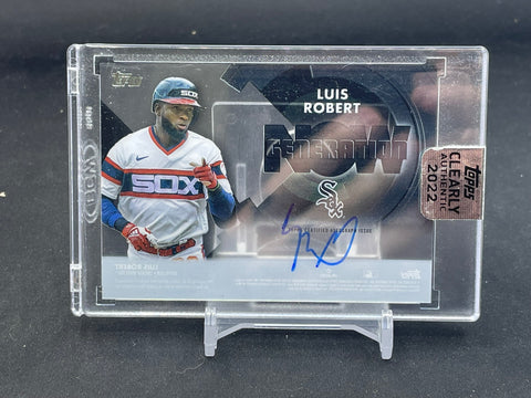 2022 TOPPS CLEAR CUT - GENERATION - L. ROBERT - #GNA-LR - AUTOGRAPH