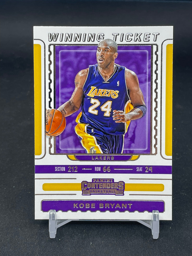 2019 PANINI CONTENDERS - WINNING TICKET - K. BRYANT -