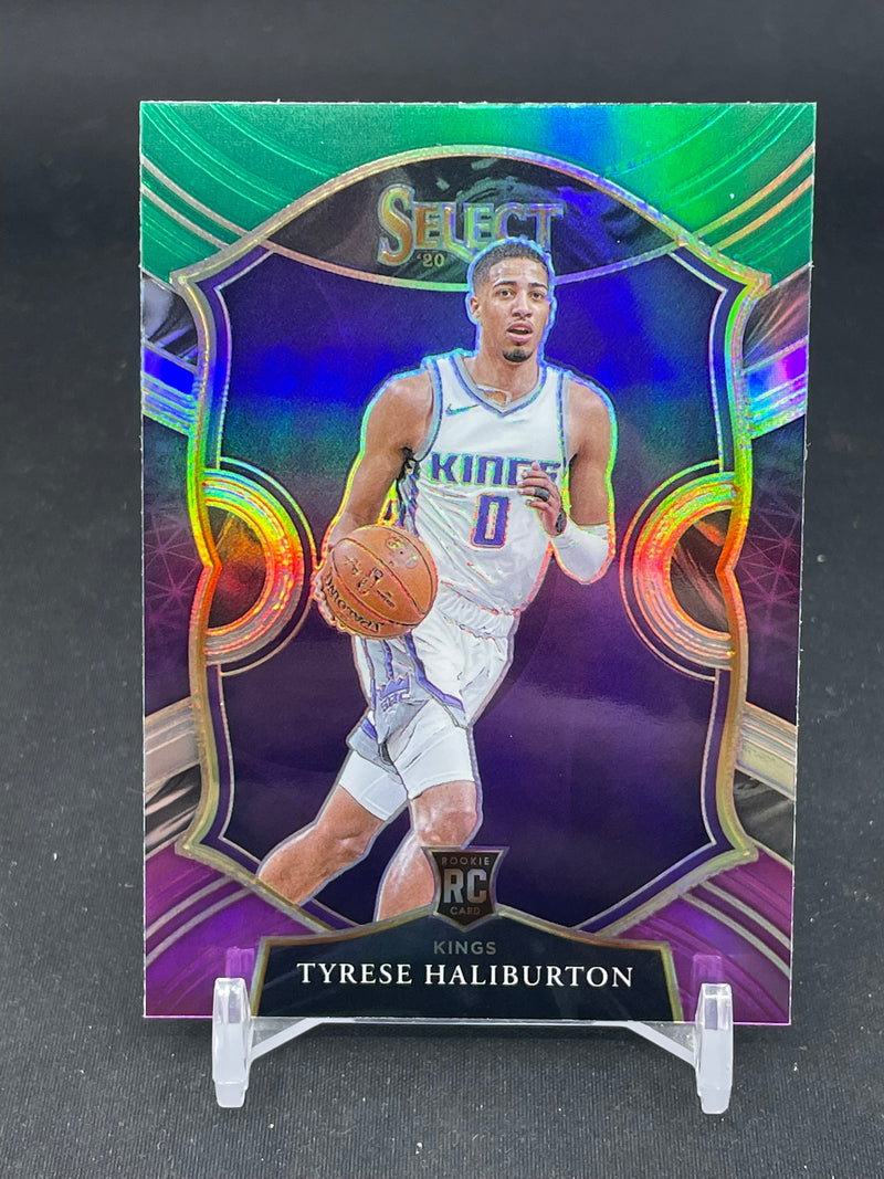 2020 PANINI SELECT - TRI-COLOR PRIZM - T. HALIBURTON -