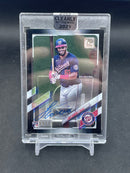 2021 TOPPS CLEARLY AUTHENTIC - L. GARCIA - #CAA-LG - #'D/75 - AUTOGRAPH - RC