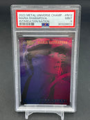 2022 UPPER DECK SKYBOX METAL UNIVERSE CHAMPIONS - INTIMIDATION NATION - M. SHARAPOVA -