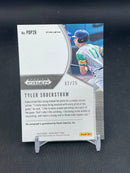 2020 PANINI PRIZM DRAFT PICKS - TIGER STRIPE PRIZM - T. SODERSTROM - #PDP26 - #'D/25 - AUTOGRAPH - RC