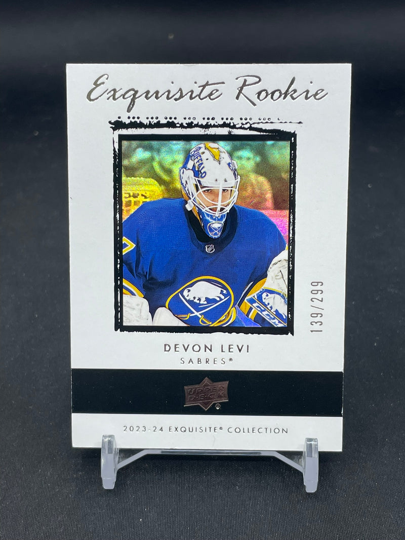 2023 UPPER DECK EXQUISITE - EXQUISITE ROOKIE - D. LEVI - #RR-DL - #'D/299 - RC