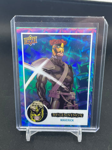 2023 UPPER DECK MARVEL NEW BEGINNINGS VOLUME 2 SERIES 2 - BLUE RAINBOW COSMIC CUBE - #'D99 - SINGLES - SELECT YOUR CARD