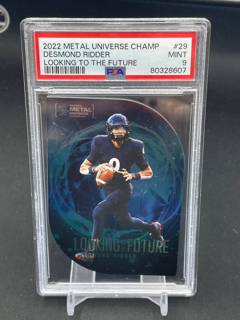 2022 UPPER DECK SKYBOX METAL UNIVERSE CHAMPIONS - LOOKING TO THE FUTURE - D. RIDDER -