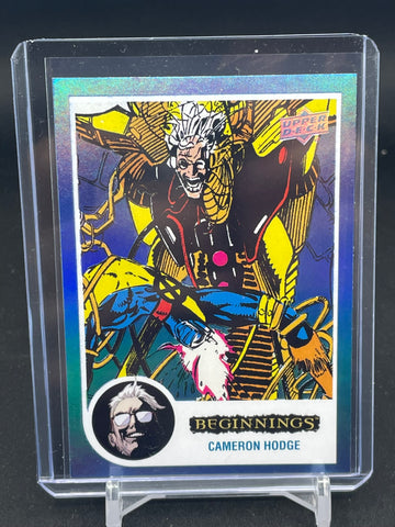 2023 UPPER DECK MARVEL NEW BEGINNINGS VOLUME 2 SERIES 2 - FLIPPED FX BLUE - C. HODGE - #FFX165 - #'D/125