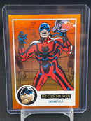 2023 UPPER DECK MARVEL NEW BEGINNINGS VOLUME 2 SERIES 2 - FLIPPED FX ORANGE - TARANTULA - #FFX160 - #'D/39