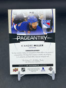 2023 UPPER DECK SP AUTHENTIC - PAGEANTRY - K. MILLER -