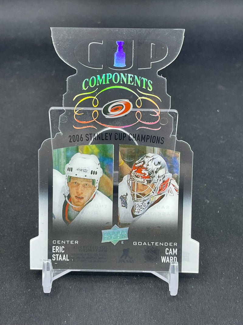 2020 UPPER DECK SERIES ONE - CUP COMPONENTS - E. STAAL / C. WARD -