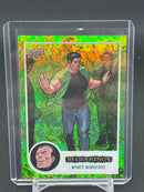 2023 UPPER DECK MARVEL NEW BEGINNINGS VOLUME 2 SERIES 2 - GREEN RAINBOW MIRROR WORLD - WYATT WINGFOOT - #157 - #'D/61