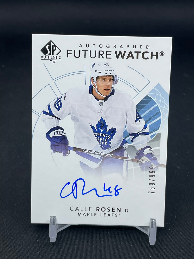 2017 UPPER DECK SP AUTHENTIC - FUTURE WATCH AUTO - C. ROSEN - #158 - #'D/999 - AUTOGRAPH - RC