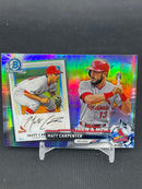 2017 TOPPS CHROME - BOWMAN THEN & NOW - SINGLES -