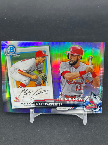 2017 TOPPS CHROME - BOWMAN THEN & NOW - SINGLES - #BTN1-BTN20 - YOU PICK FROM LIST