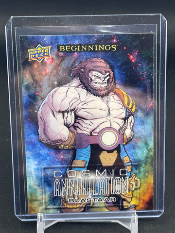 2023 UPPER DECK MARVEL NEW BEGINNINGS VOLUME 2 SERIES 2 - COSMIC ANNIHILATION - BLASTAAR - #CA-14