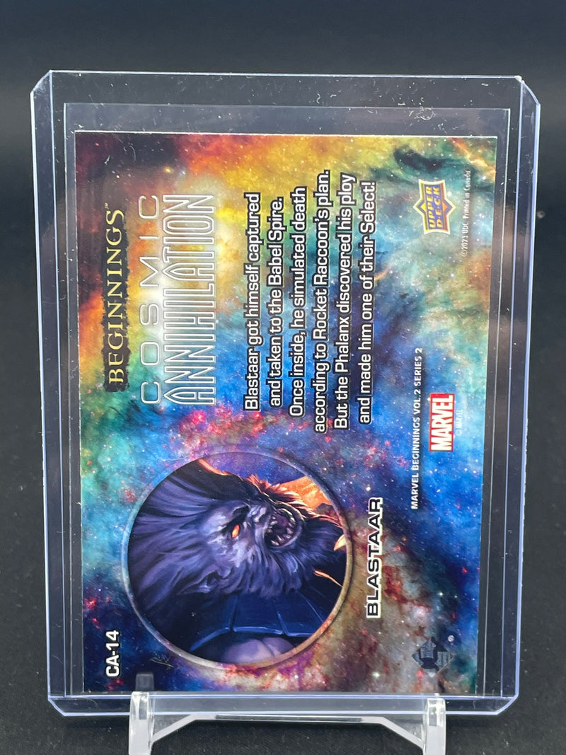2023 UPPER DECK MARVEL NEW BEGINNINGS VOLUME 2 SERIES 2 - COSMIC ANNIHILATION - BLASTAAR -