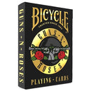 BICYCLE GUNS N' ROSES PLAYING CARDS