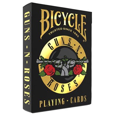 BICYCLE GUNS N' ROSES PLAYING CARDS