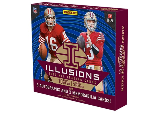 2023 PANINI ILLUSIONS FOOTBALL HOBBY BOX