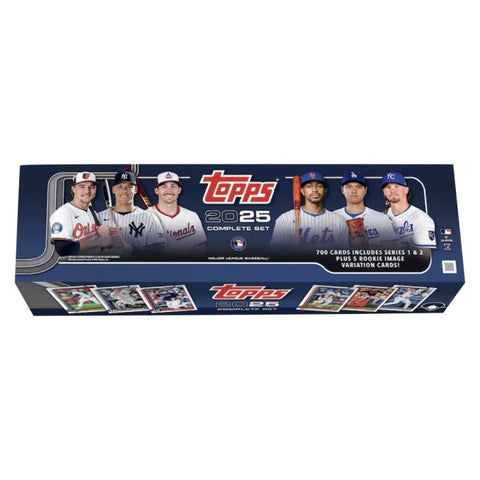 2025 TOPPS BASEBALL COMPLETE SET RETAIL BOX