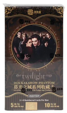 2026 KAKAWOW PHANTOM THE TWILIGHT SAGA HOBBY BOX