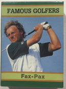 1993 FAMOUS GOLFERS FAX-PAX SET JACK NICKLAUS PALMER