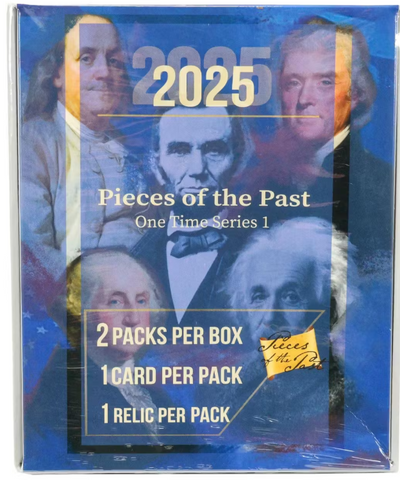 2025 SUPER PIECES OF THE PAST ONE TIME SERIES 1 HOBBY BOX