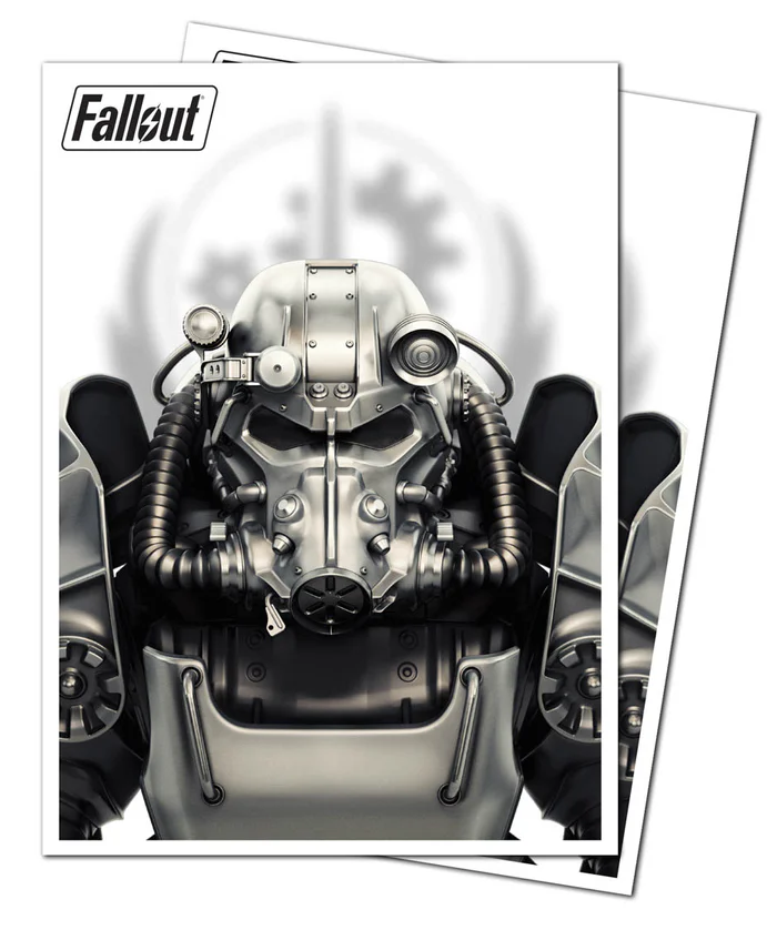 ULTRA PRO APEX FALLOUT BROTHERHOOD OF STEEL STANDARD SIZE SLEEVES 105 CT