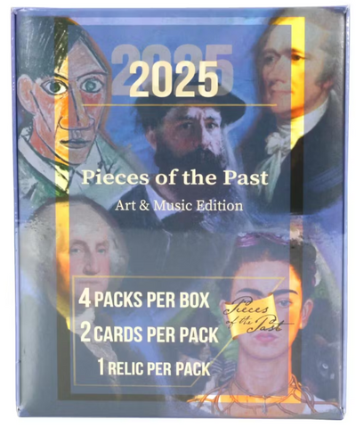 2025 PIECES OF THE PAST ART AND MUSIC HOBBY BOX