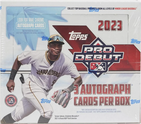 2023 TOPPS PRO DEBUT BASEBALL JUMBO BOX