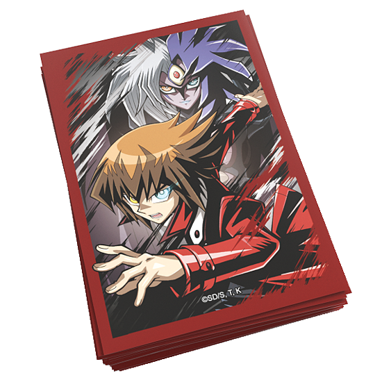 KONAMI YU-GI-OH! JADEN & YUBEL ART SLEEVES 50 PACK