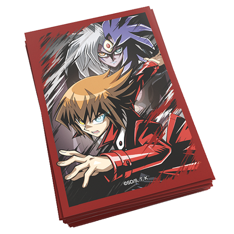 KONAMI YU-GI-OH! JADEN & YUBEL ART SLEEVES 50 PACK
