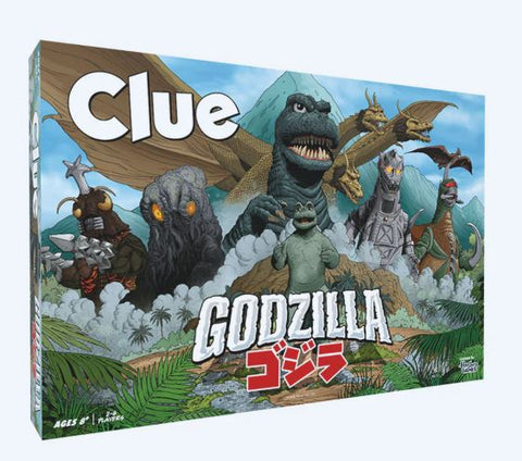 CLUE GODZILLA EDITION BOARD GAME