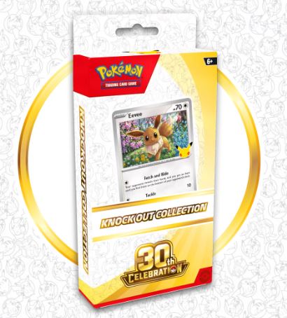 POKEMON CELEBRATIONS 30TH ANNIVERSARY KNOCKOUT COLLECTION BOX (1 PER CUSTOMER)