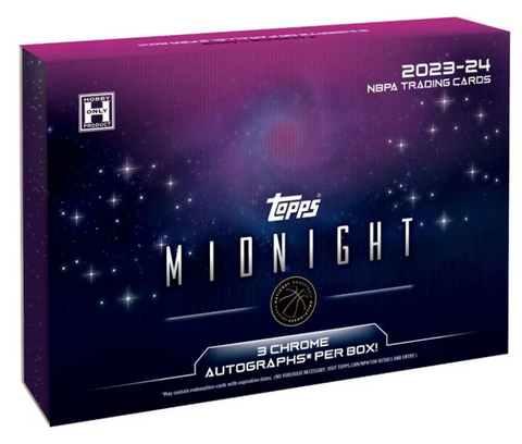2023 TOPPS MIDNIGHT BASKETBALL HOBBY BOX