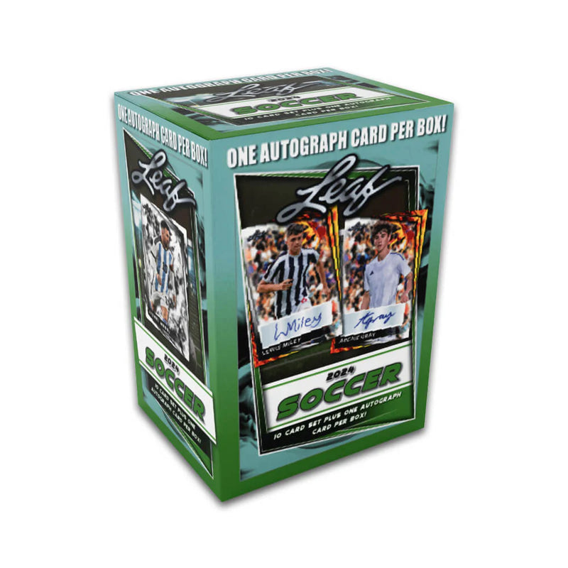 2024 LEAF SOCCER BLASTER BOX