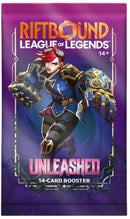 RIFTBOUND LEAGUE OF LEGENDS UNLEASHED BOOSTER PACK