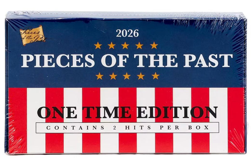 2026 PIECES OF THE PAST SERIES TWO ONE TIME EDITION HOBBY BOX