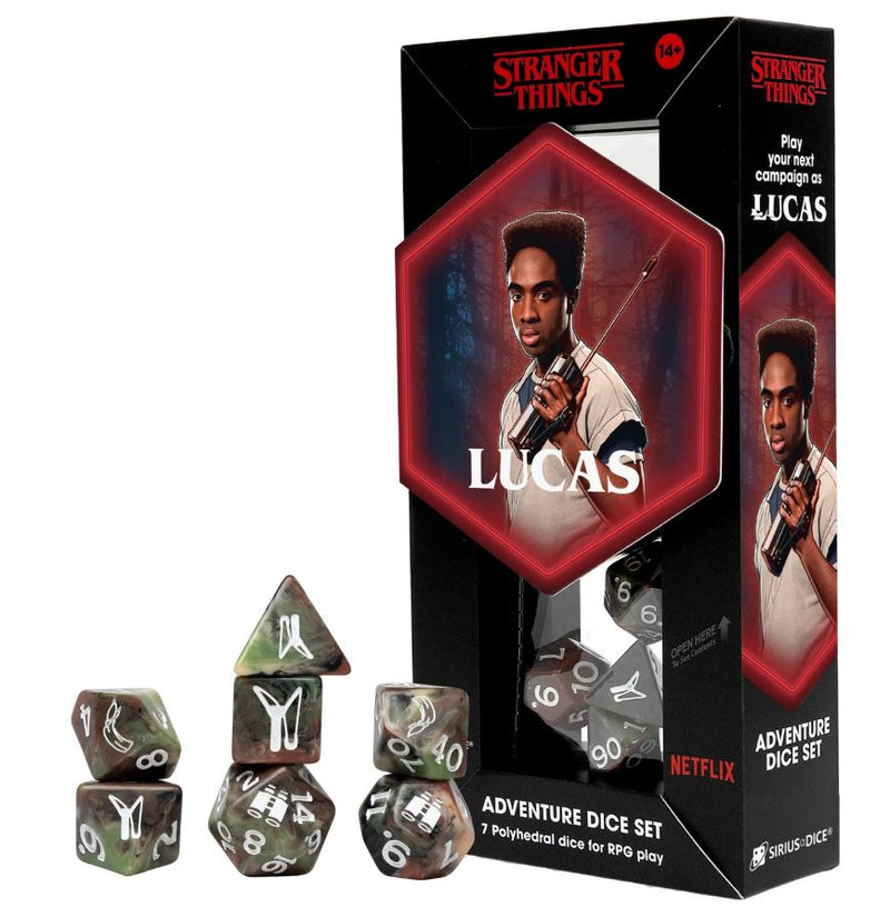 SIRIUS DICE: STRANGER THINGS ADVENTURE DICE SET