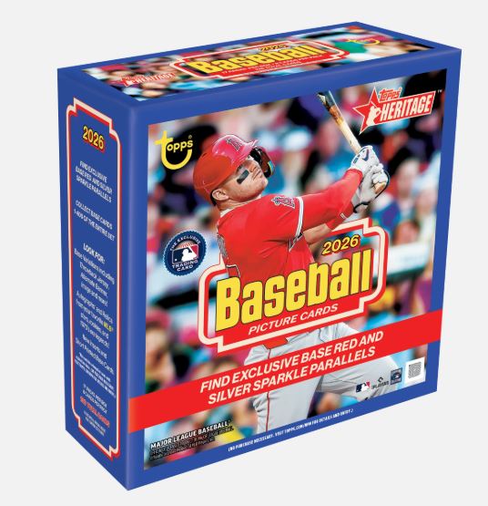 2026 TOPPS HERITAGE BASEBALL MEGA BOX