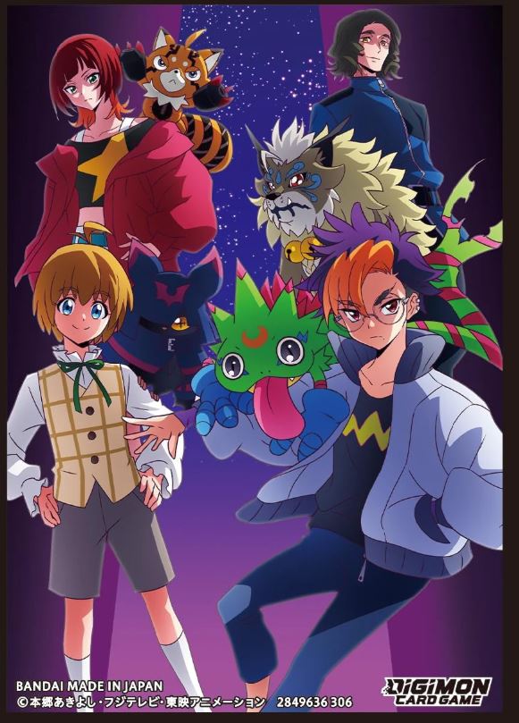DIGIMON SLEEVE SET 3 60CT (STANDARD SIZE)