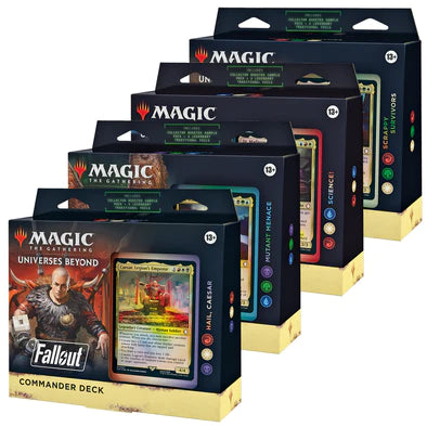 MTG UNIVERSES BEYOND FALLOUT COMMANDER DECK